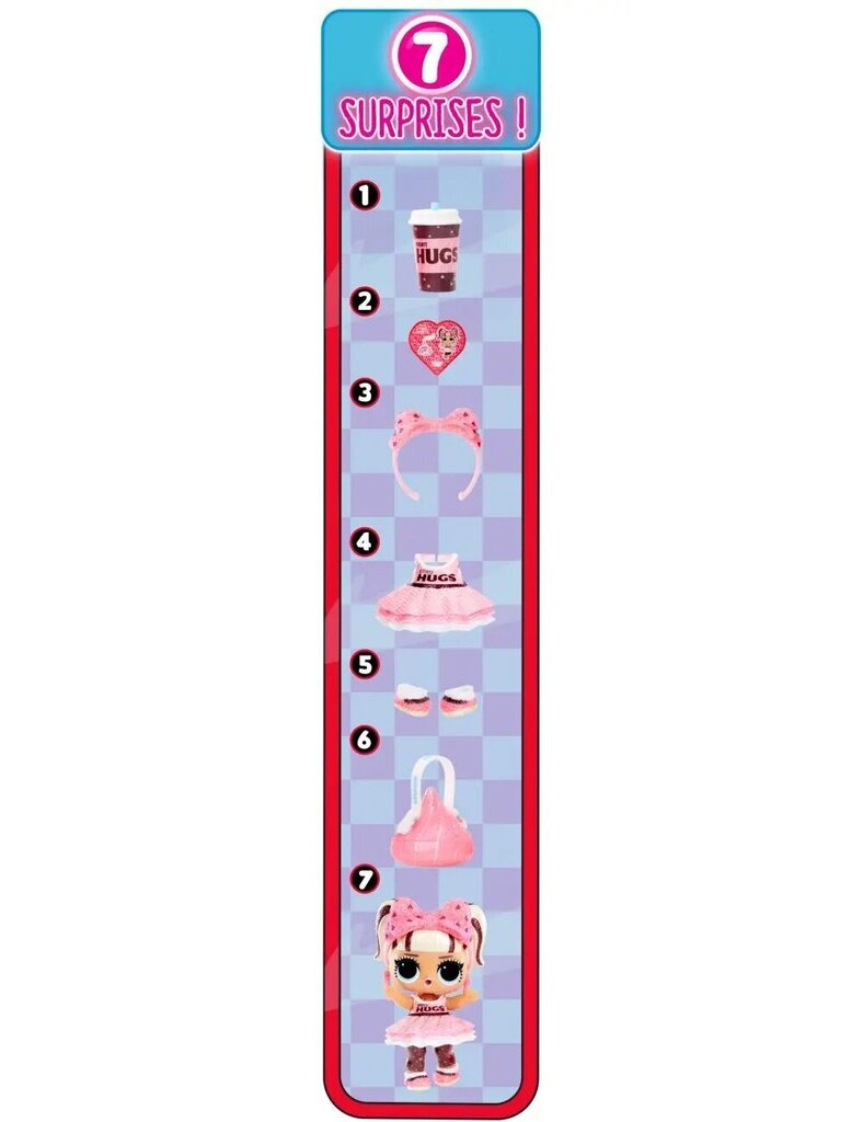 LOL Surprise! Valentines Day special! LOL Mini Sweets Hersheys Hugs цена и информация | Tüdrukute mänguasjad | kaup24.ee