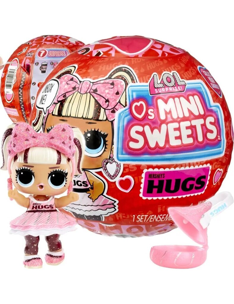 LOL Surprise! Valentines Day special! LOL Mini Sweets Hersheys Hugs цена и информация | Tüdrukute mänguasjad | kaup24.ee