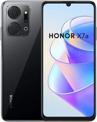 Honor X7A Dual SIM 4/128ГБ 5109AMLW Midnight Black цена и информация | Мобильные телефоны | kaup24.ee