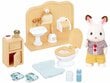 Mängujänes ja vannitoa mööbel, Sylvanian Families hind ja info | Tüdrukute mänguasjad | kaup24.ee