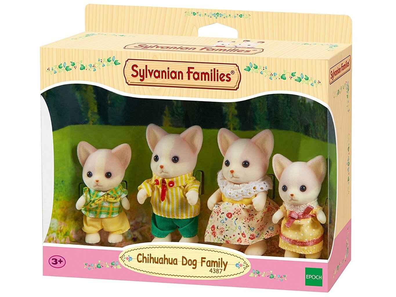 Chihuahua pere Sylvanian Families цена и информация | Tüdrukute mänguasjad | kaup24.ee