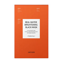 Очищающая маска для лица Jayjun Real water brightening black Mask, 28 мл цена и информация | Маски для лица, патчи для глаз | kaup24.ee