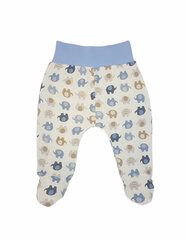 Штанишки для новорожденных с широким поясом и пяточками Galatex цена и информация | штаны для сна прекрасный день роза | kaup24.ee