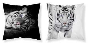 Декоративная наволочка для подушечки Тигр цена и информация | Декоративные подушки и наволочки | kaup24.ee