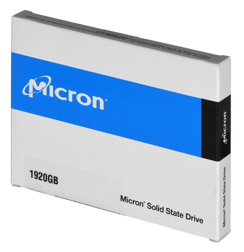 Micron 5300 MAX (MTFDDAK1T9TDT-1AW1ZABYYR) hind ja info | Sisemised kõvakettad (HDD, SSD, Hybrid) | kaup24.ee
