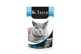 Konserv kassidele Dr. Trend premium Hairball Control, 12 x 85 g hind ja info | Konservid kassidele | kaup24.ee