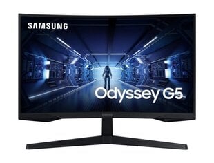 Samsung Odyssey G5 LC27G55TQBUXEN цена и информация | Samsung Мониторы, стойки для мониторов | kaup24.ee