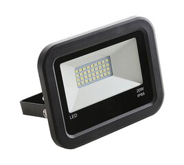 LED prozektor must 20W, 4000K hind ja info | Süvistatavad ja LED valgustid | kaup24.ee