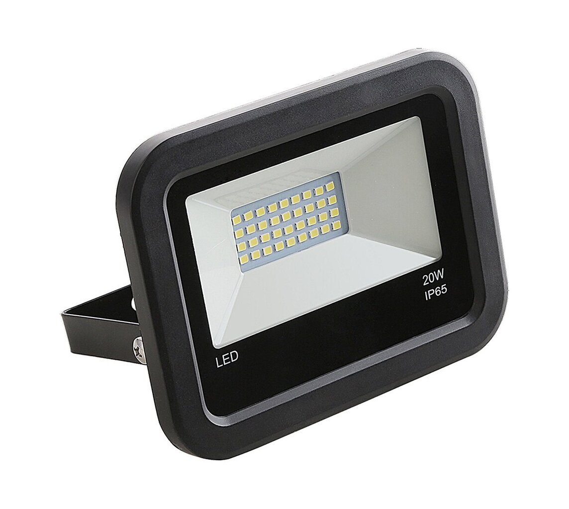 LED prozektor must 10W, 4000K hind ja info | Süvistatavad ja LED valgustid | kaup24.ee