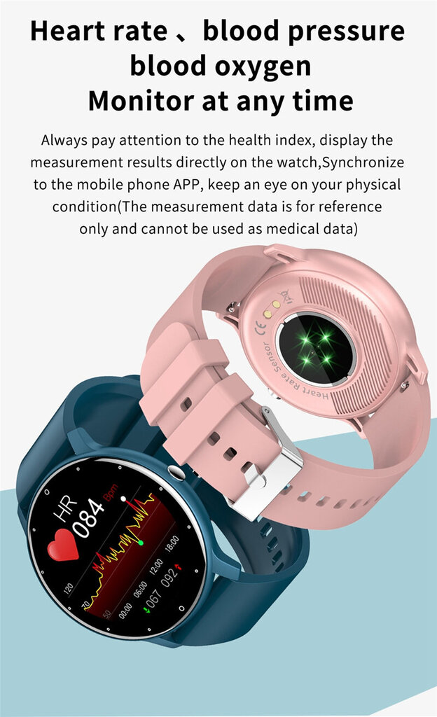 Nutikell; Smartwatch, LIVMAN ZL02D hind ja info | Nutikellad (smartwatch) | kaup24.ee