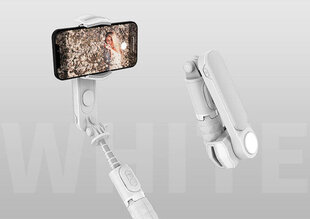 Палка для селфи со стабилизатором Gimbal Cyke Q09 со штативом, подсветкой и приложением (selfie stick) цена и информация | Моноподы для селфи («Selfie sticks») | kaup24.ee