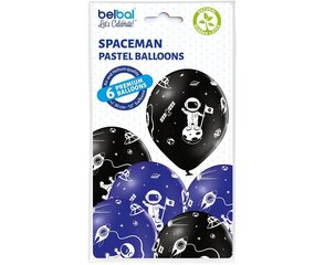 Набор воздушных шаров 12"/ 30 см, 6 шт. Spaceman, 1552 цена и информация | Шарики | kaup24.ee