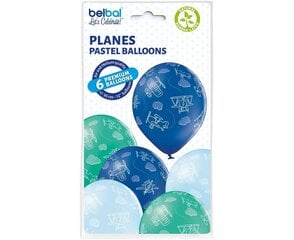 Набор воздушных шаров 12"/ 30 см, 6 шт. Planes, 1569 цена и информация | Шары | kaup24.ee