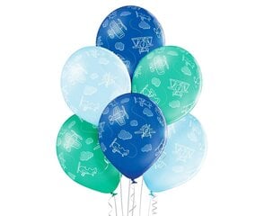 Набор воздушных шаров 12"/ 30 см, 6 шт. Planes, 1569 цена и информация | Шарики | kaup24.ee