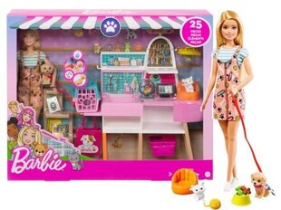 Зоомагазин Барби GRG90 цена и информация | Игрушки для девочек | kaup24.ee