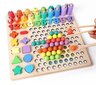 Montessori puidust pusle цена и информация | Arendavad mänguasjad | kaup24.ee