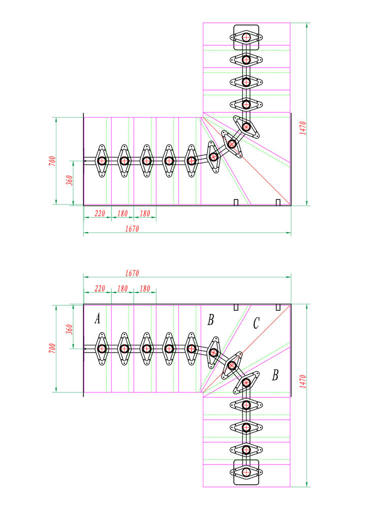 Moodul trepp Boston Dolle Antrasiit 1/4 Pööre. Komplekti kõrgus 247-325 cm hind ja info | Trepid | kaup24.ee