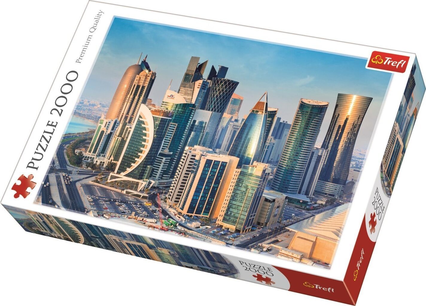 TREFL Pusle 2000 Qatar hind ja info | Pusled | kaup24.ee