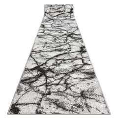 Rugsx ковровая дорожка BCF Morad Marmur, серая, 80 см цена и информация | Ковры | kaup24.ee