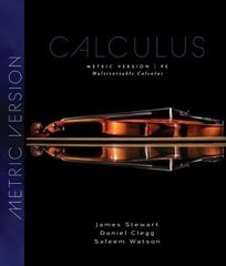 Multivariable Calculus, Metric Edition 9th edition hind ja info | Majandusalased raamatud | kaup24.ee
