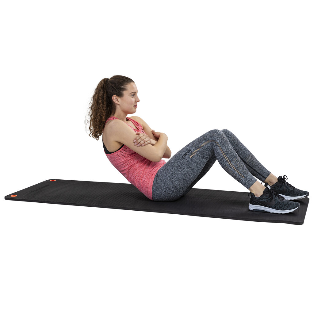 Võimlemismatt Tunturi Fitnessmat Pro 180x60x1,5 cm, must цена и информация | Joogamatid | kaup24.ee