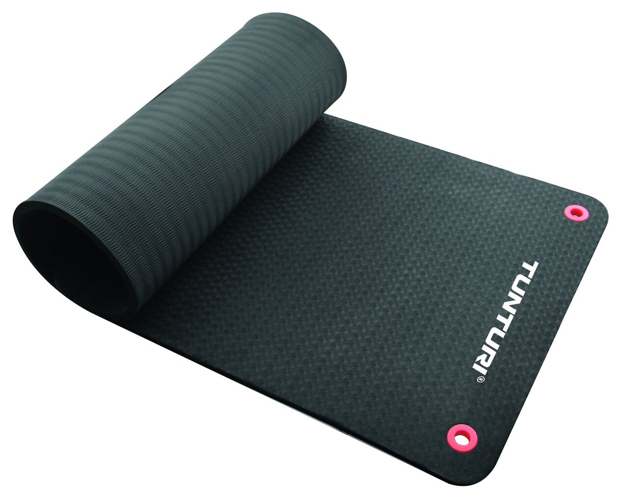 Võimlemismatt Tunturi Fitnessmat Pro 180x60x1,5 cm, must цена и информация | Joogamatid | kaup24.ee