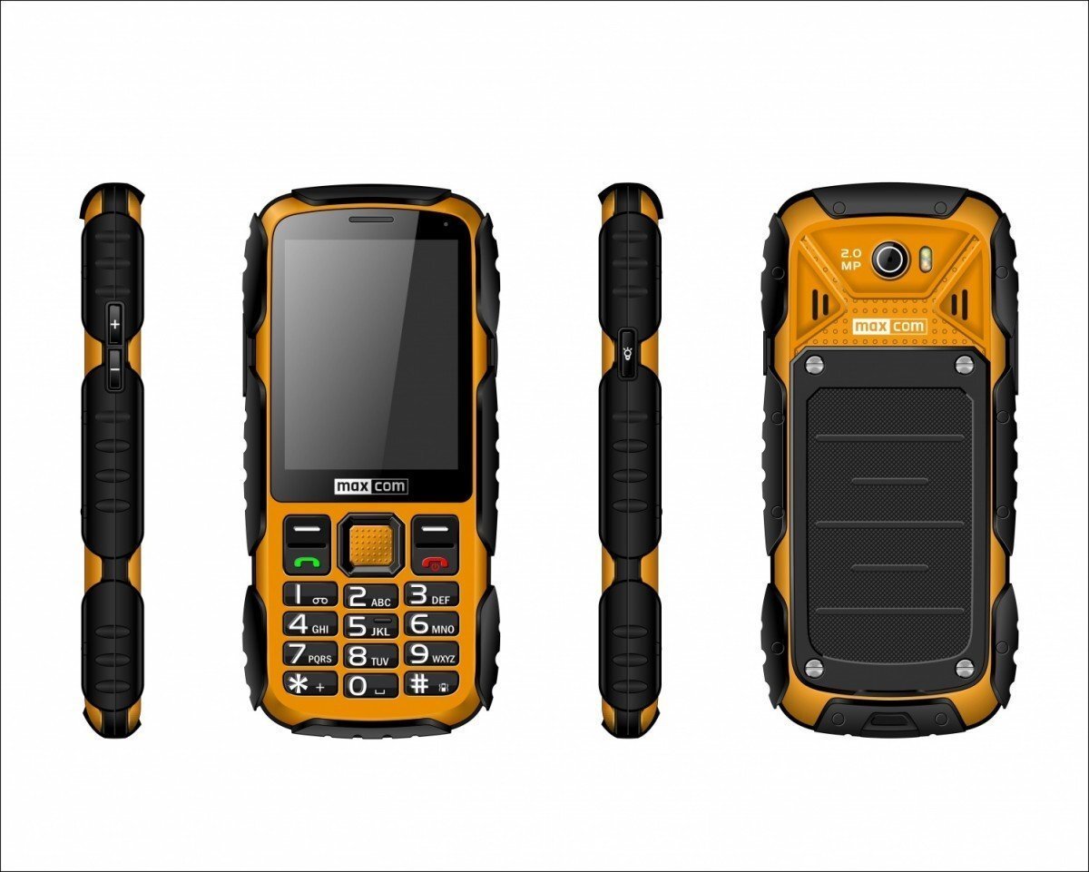 MaxCom MM920, (ENG), Yellow hind ja info | Telefonid | kaup24.ee