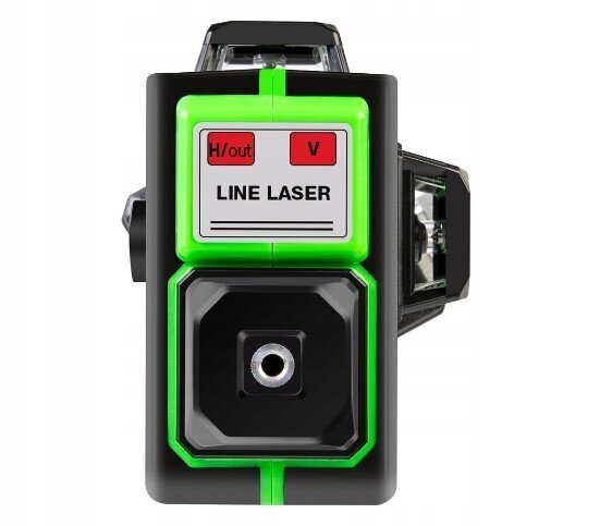 360° lineaarne lasernivoo, roheline 25m, IP54, HILDA hind ja info | Käsitööriistad | kaup24.ee