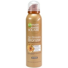 Спрей для загара тела Garnier Ambre Solaire No Streaks Bronzer для женщин 150 мл цена и информация | Крем для автозагара | kaup24.ee