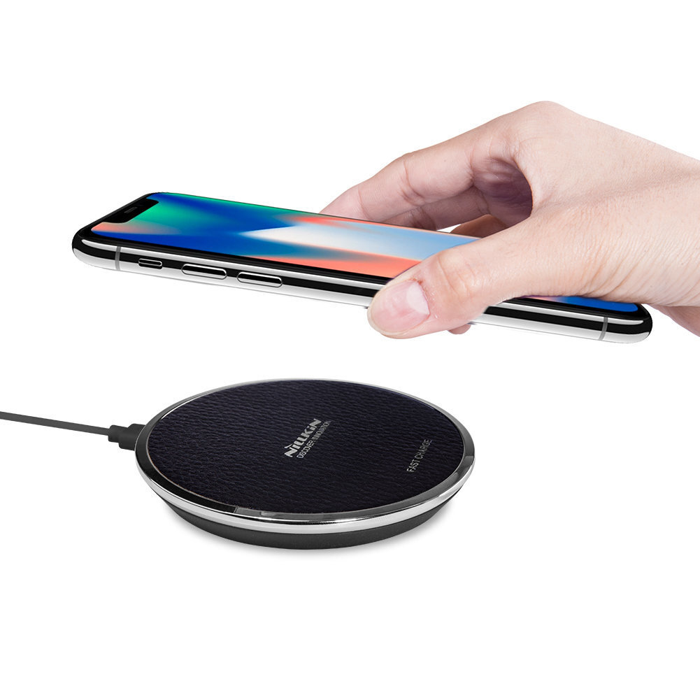 Juhtmeta laadija Nillkin Magic Disc 3 Wireless Charger, must hind ja info | Mobiiltelefonide laadijad | kaup24.ee