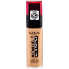 Тональный крем L'Oreal Paris Infallible 24H Fresh Wear Foundation 30 мл, 200 Golden Sand цена и информация | Пудры, базы под макияж | kaup24.ee