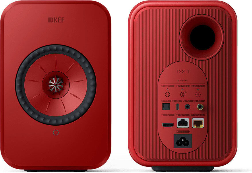 KEF LSX II Lave Red цена и информация | Kõlarid | kaup24.ee