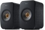 KEF LSX II Carbon Black