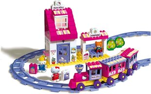 Unico Plus raudtee Hello Kitty, 95tk. hind ja info | Klotsid ja konstruktorid | kaup24.ee