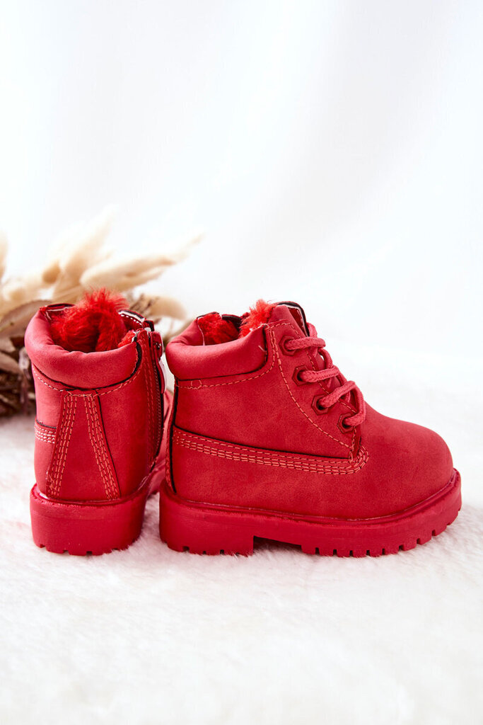 Laste soojad saapad Dexter 17661-69, punane hind ja info | Laste saapad | kaup24.ee
