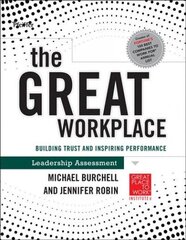 Great Workplace - Building Trust and Inspiring Performance Self-Assessment hind ja info | Majandusalased raamatud | kaup24.ee