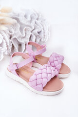 Laste punutud sandaalid Purple Adella 15366-69 цена и информация | Детские сандалии | kaup24.ee
