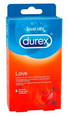 Презервативы Durex Love, 8 шт. цена и информация | Презервативы | kaup24.ee