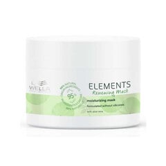 Juuksemask kuivadele juustele Wella Elements Renewing, 150 ml цена и информация | Маски, масла, сыворотки | kaup24.ee