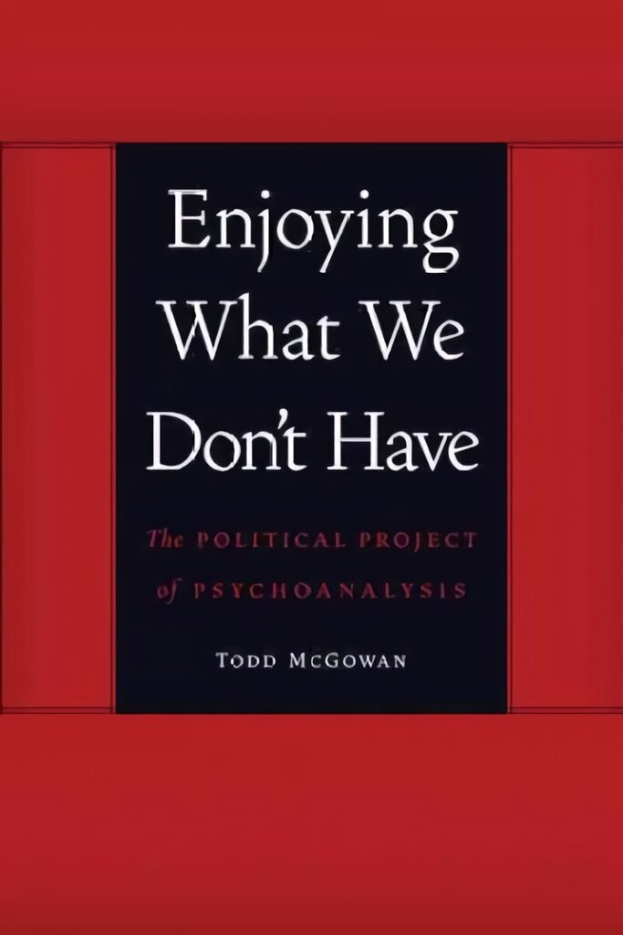 Enjoying What We Don't Have: The Political Project of Psychoanalysis 0th edition hind ja info | Ühiskonnateemalised raamatud | kaup24.ee