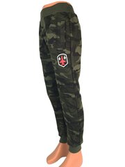 Камуфляжные спортивные штаны для мальчиков цена и информация | Штаны для мальчика Nini | kaup24.ee