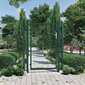 Metallist aiavärav 106 x 150 cm, roheline värv GGD200L hind ja info | Aiad ja tarvikud | kaup24.ee