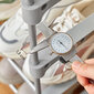 10 lahtriga metallist kingakapp, halli värvi hind ja info | Jalatsikapid, jalatsiriiulid | kaup24.ee