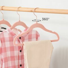 Laste riidepuud 50 tk. цена и информация | Вешалки и мешки для одежды | kaup24.ee