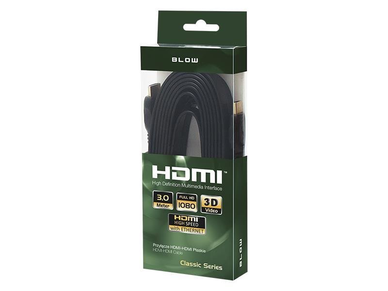 HDMI-HDMI CLASSIC 3m hind ja info | Kaablid ja juhtmed | kaup24.ee
