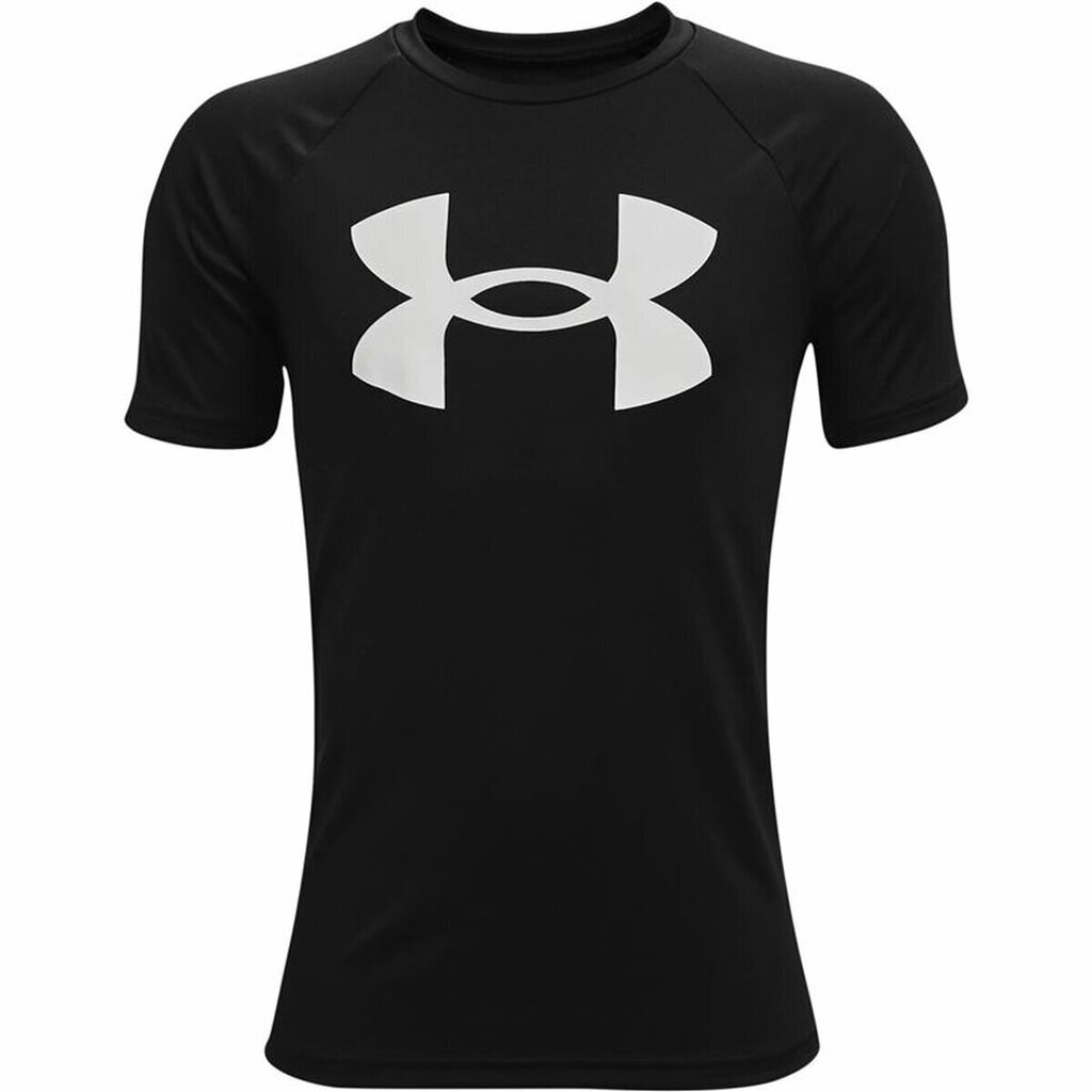 Poiste T-särk Under Armour Tech Big Logo, must цена и информация | Poiste särgid | kaup24.ee