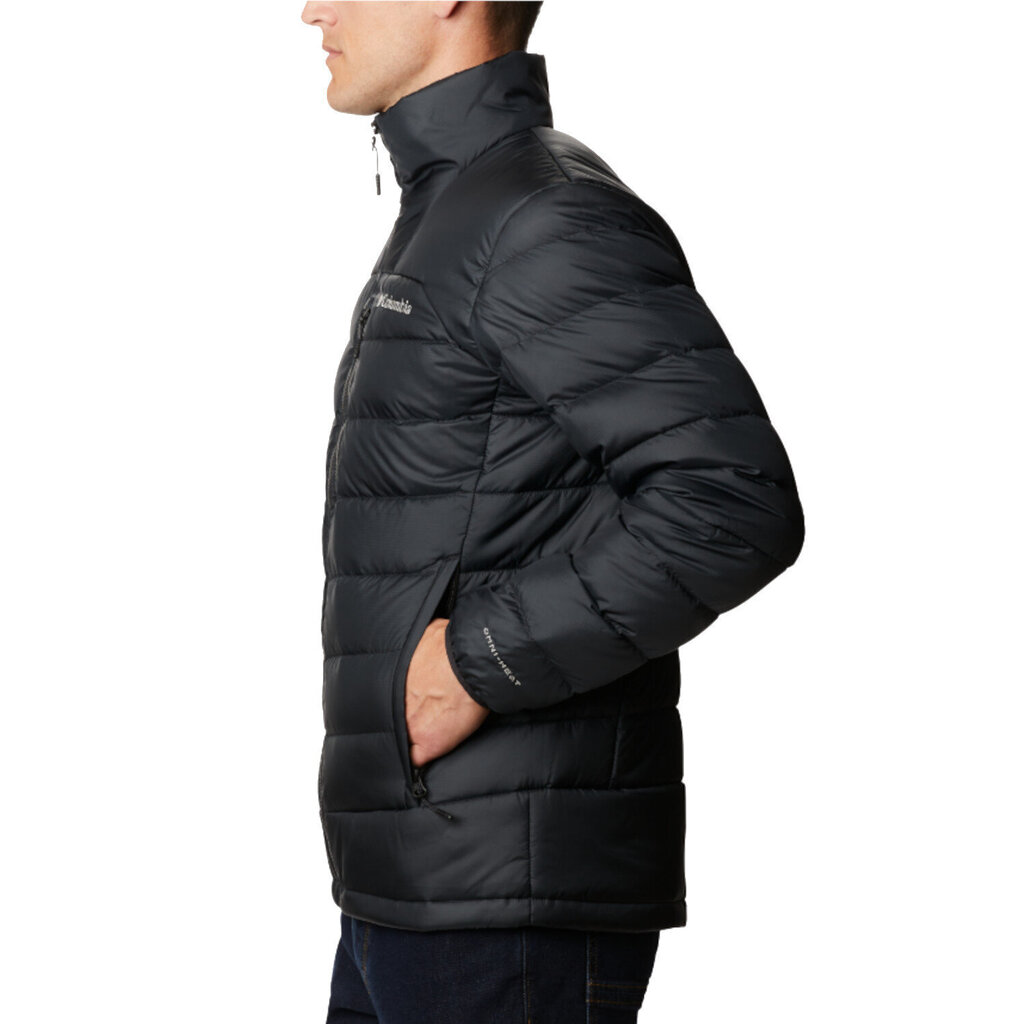 Columbia Autumn Park Down Jacket, men's jackets , Must värv цена и информация | Meeste joped | kaup24.ee