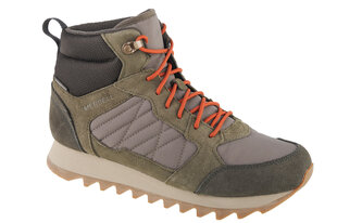 Merrell Alpine Sneaker Mid PLR WP 2, Meeste matkajalatsid, Roheline цена и информация | Мужские ботинки | kaup24.ee