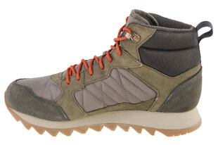 Merrell Alpine Sneaker Mid PLR WP 2, Мужская треккинговая обувь, зеленый цена и информация | Мужские ботинки | kaup24.ee