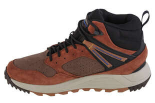 Merrell Wildwood Sneaker Mid WP, Meeste talvesaapad, Pruun hind ja info | Spordi- ja vabaajajalatsid meestele | kaup24.ee